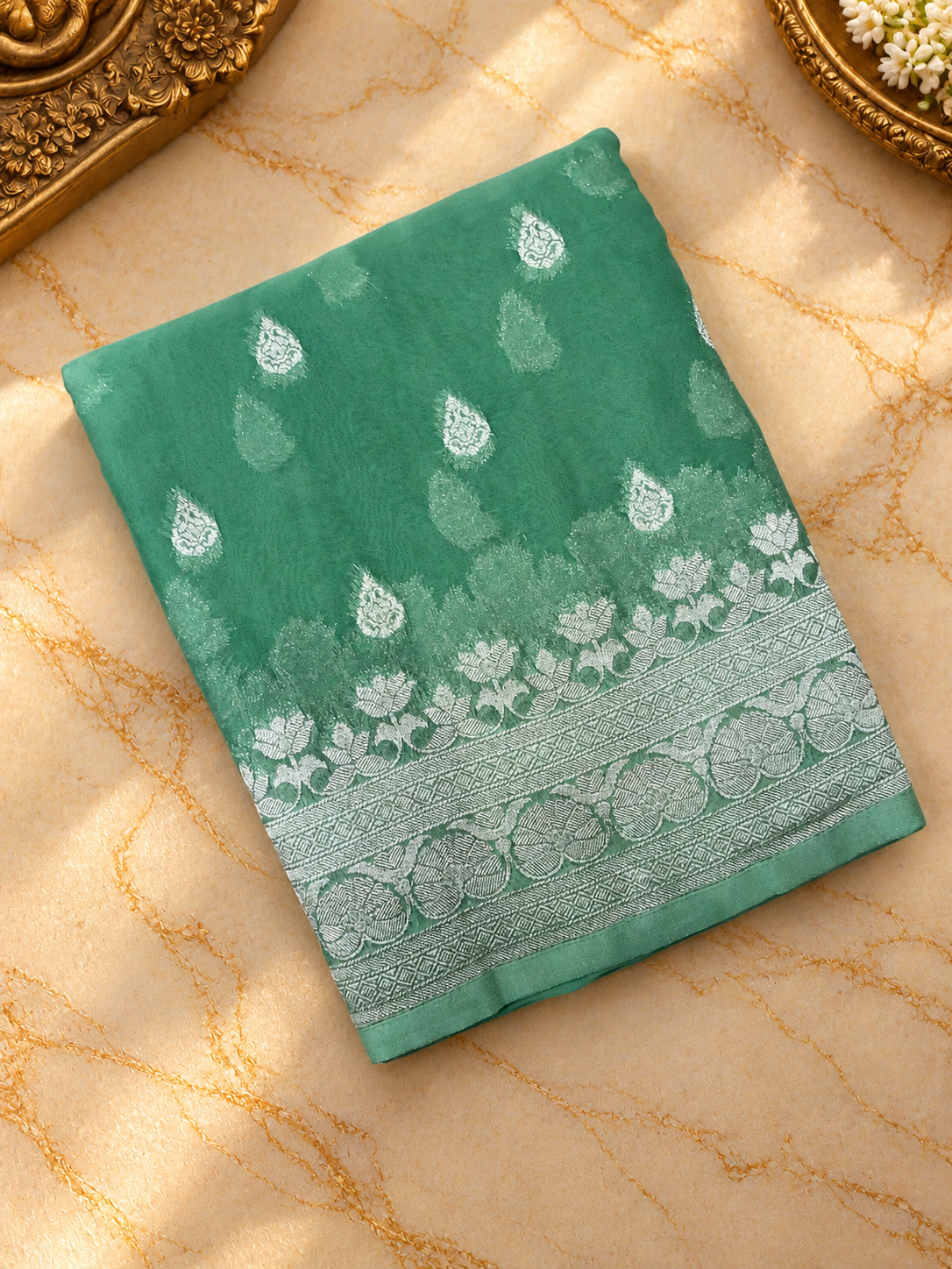 Pure Mix Chiffon Saree - 902703