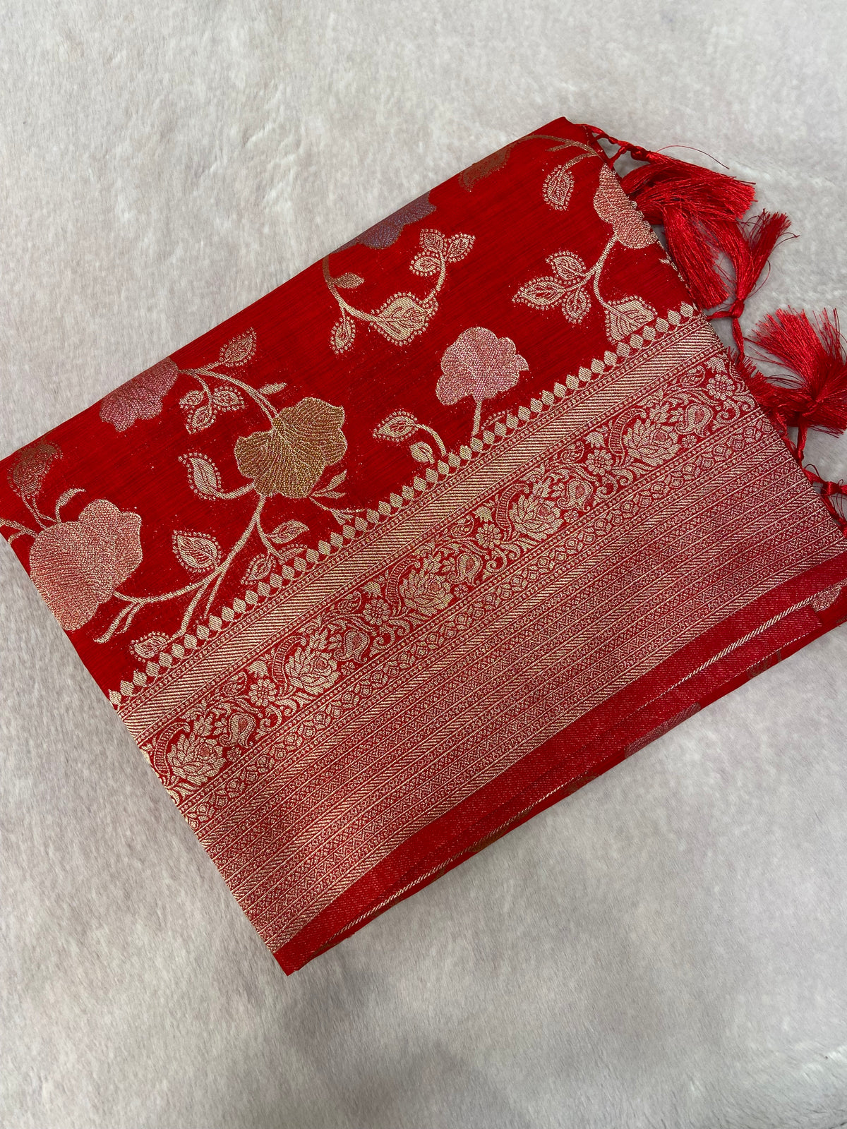 Premium Heritage Cotton Saree ❤️
