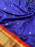 Premium Quality Semi Paithani Silk Saree - 902474