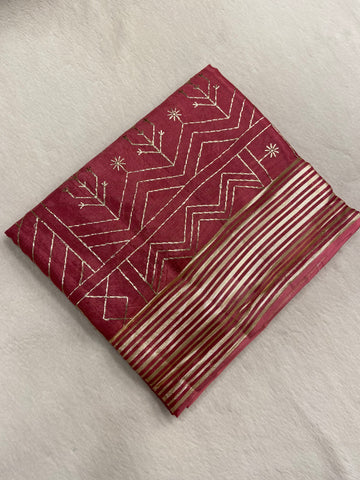 Premium Organza With Embroidery Saree