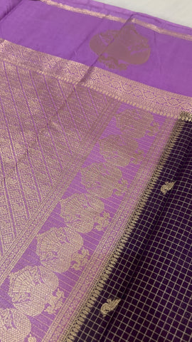 Premium Semi Crepe Mysore Silk Saree