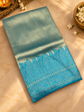 Premium Bridal Semi Tissue Kanjeevaram Silk Saree - 902642