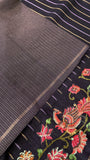 Pure Tassar Saree With Embroidery - 901985