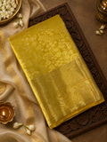 Bridal Semi Tissue Silk Saree -GOLD60