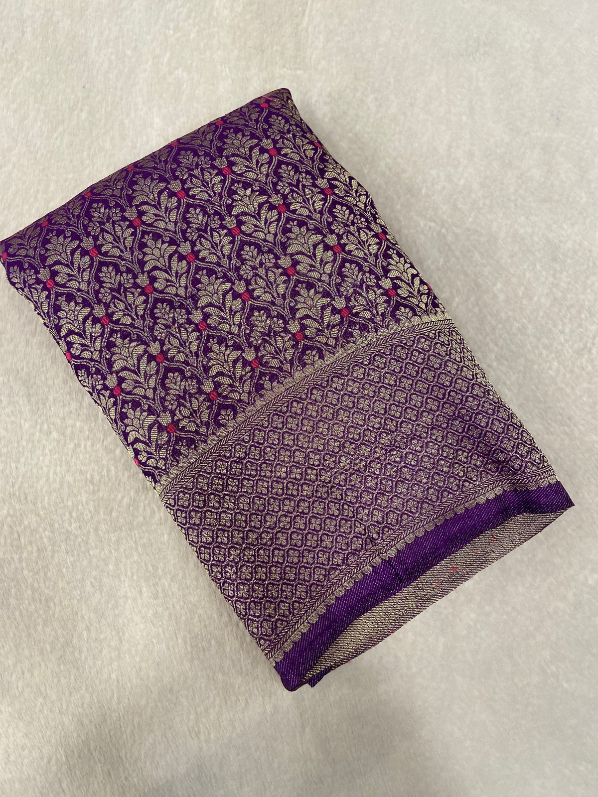 Premium Crush Georgette Saree💜