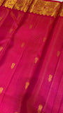 Pure 1G zari handloom Kanjeevaram Silk Saree- Silk mark certified- PS2407
