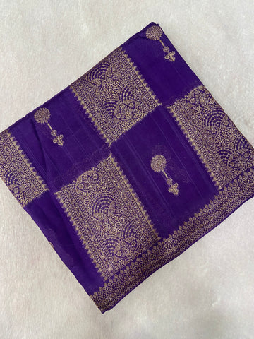 Premium Tassar Silk Saree