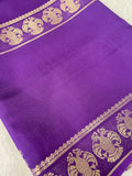 Premium Pure Mix Mysore Crepe Silk Saree