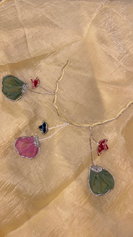 Premium Crush Organza Saree✨