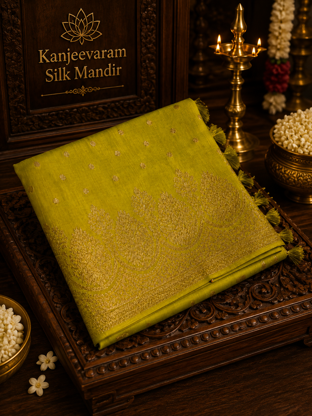 Premium Tassar Silk Saree