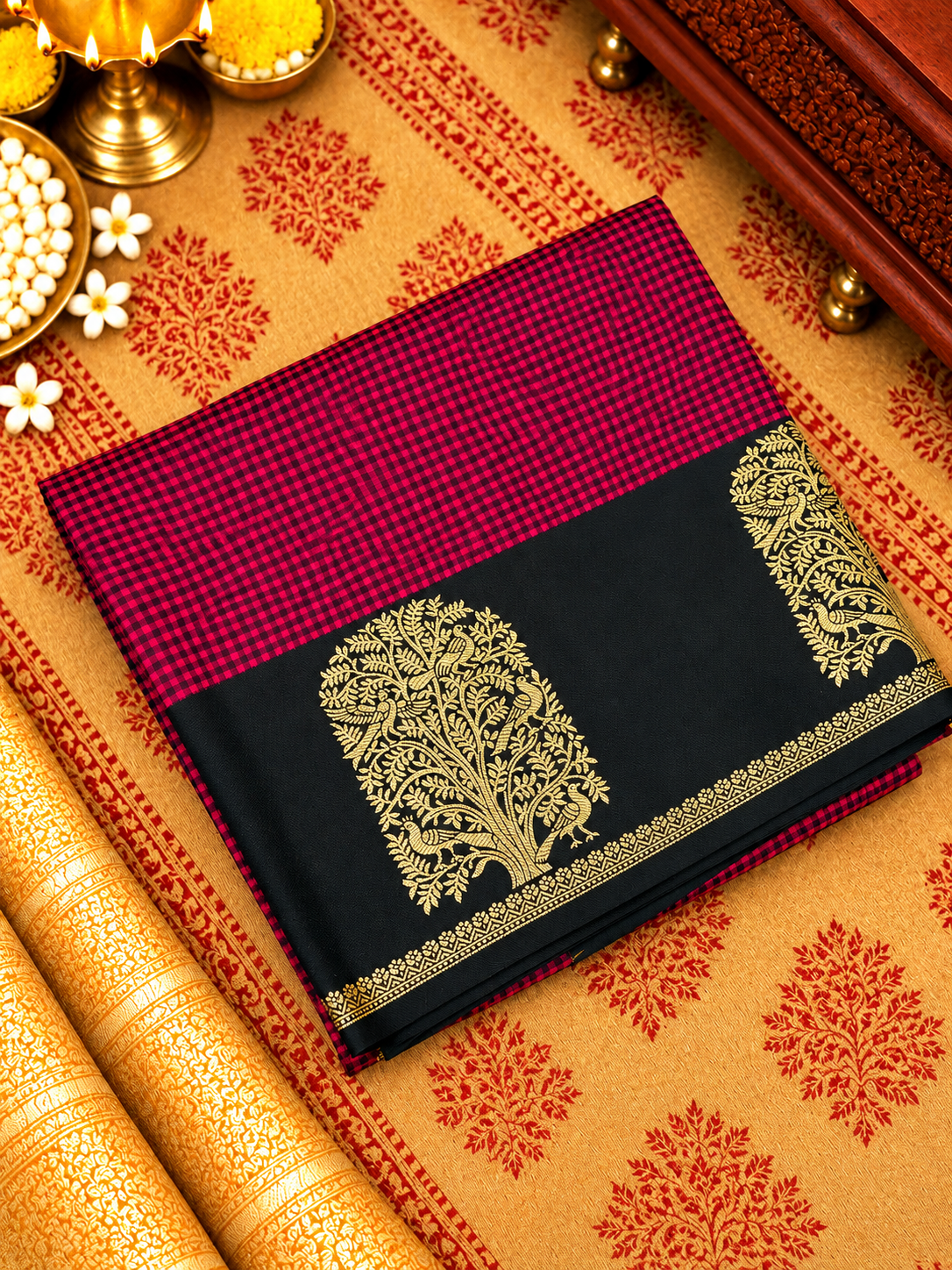 Premium Semi Kanjeevaram Silk Saree - 903000