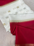 Pure Mix Mysore Crepe Silk Saree