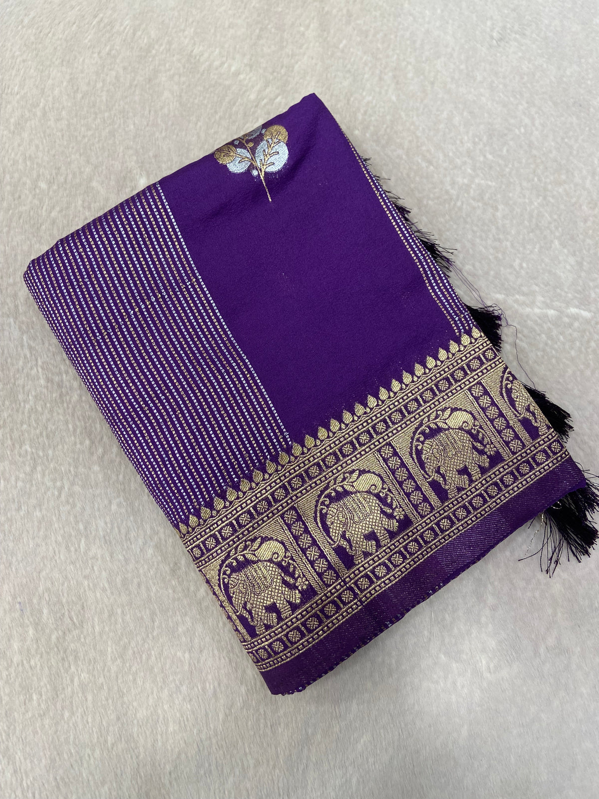 Premium Crepe Georgette Saree