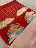 Premium Pure Mix Viscose Mysore Crepe Silk Saree