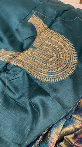 Premium Crush Organza Saree