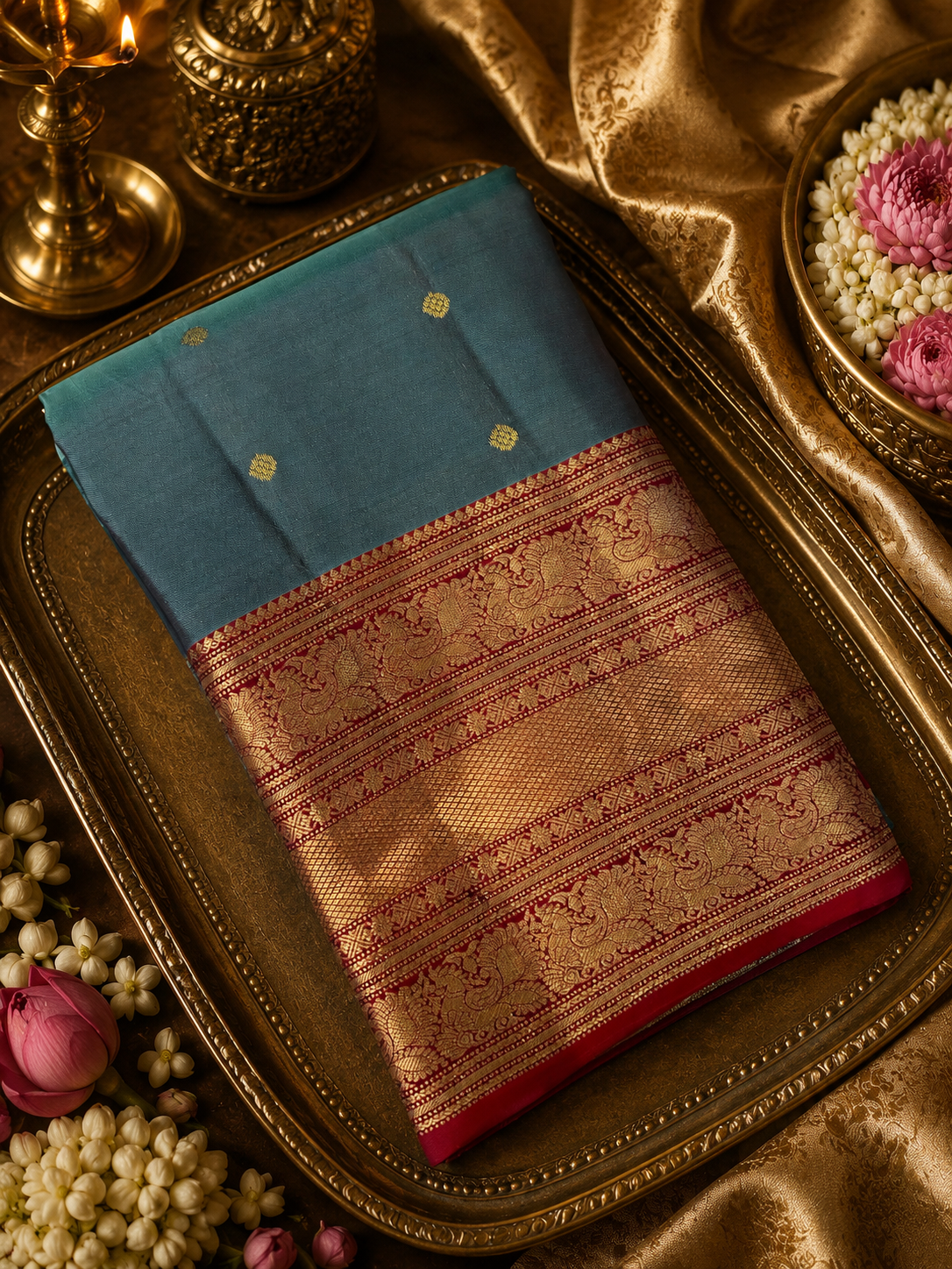 Pure Kanjeevaram Silk Saree