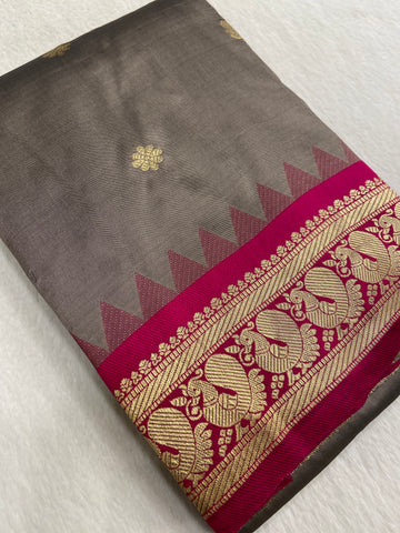 Semi Kanchipuram Silk Saree