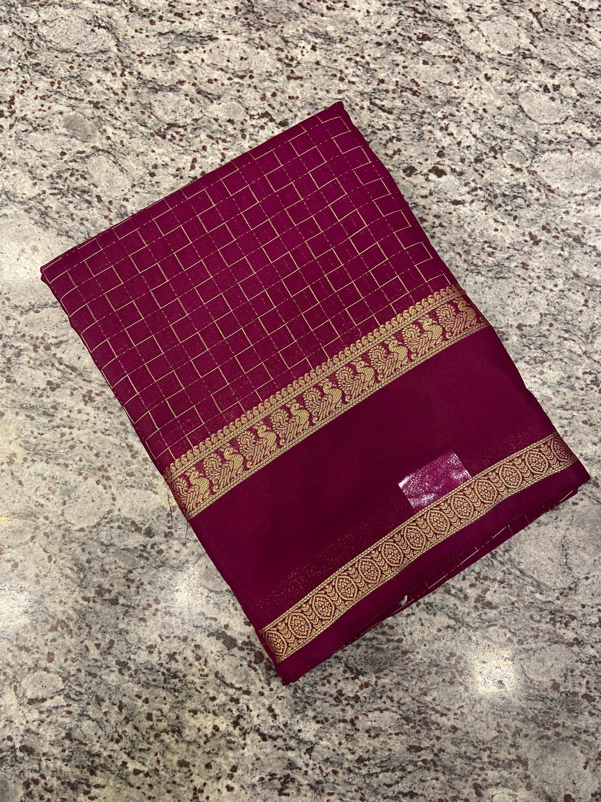 Premium Crepe Semi Mysore Silk Saree
