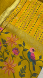 Premium Kalamkari Crepe Silk Saree - 902261