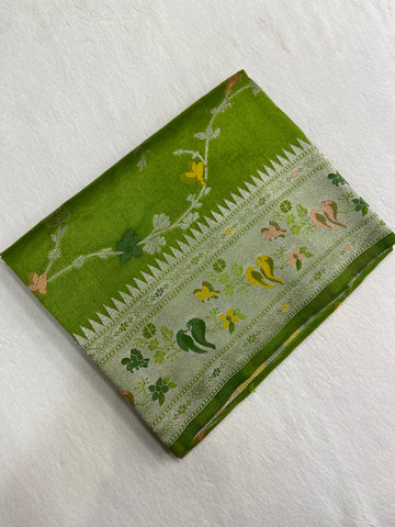 Premium Semi Mashru Silk Saree✨