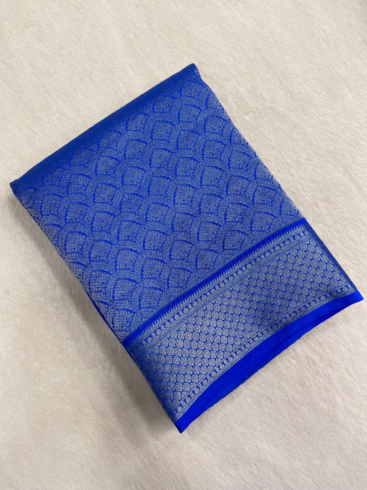 Pure Mix Crepe Mysore Silk Saree