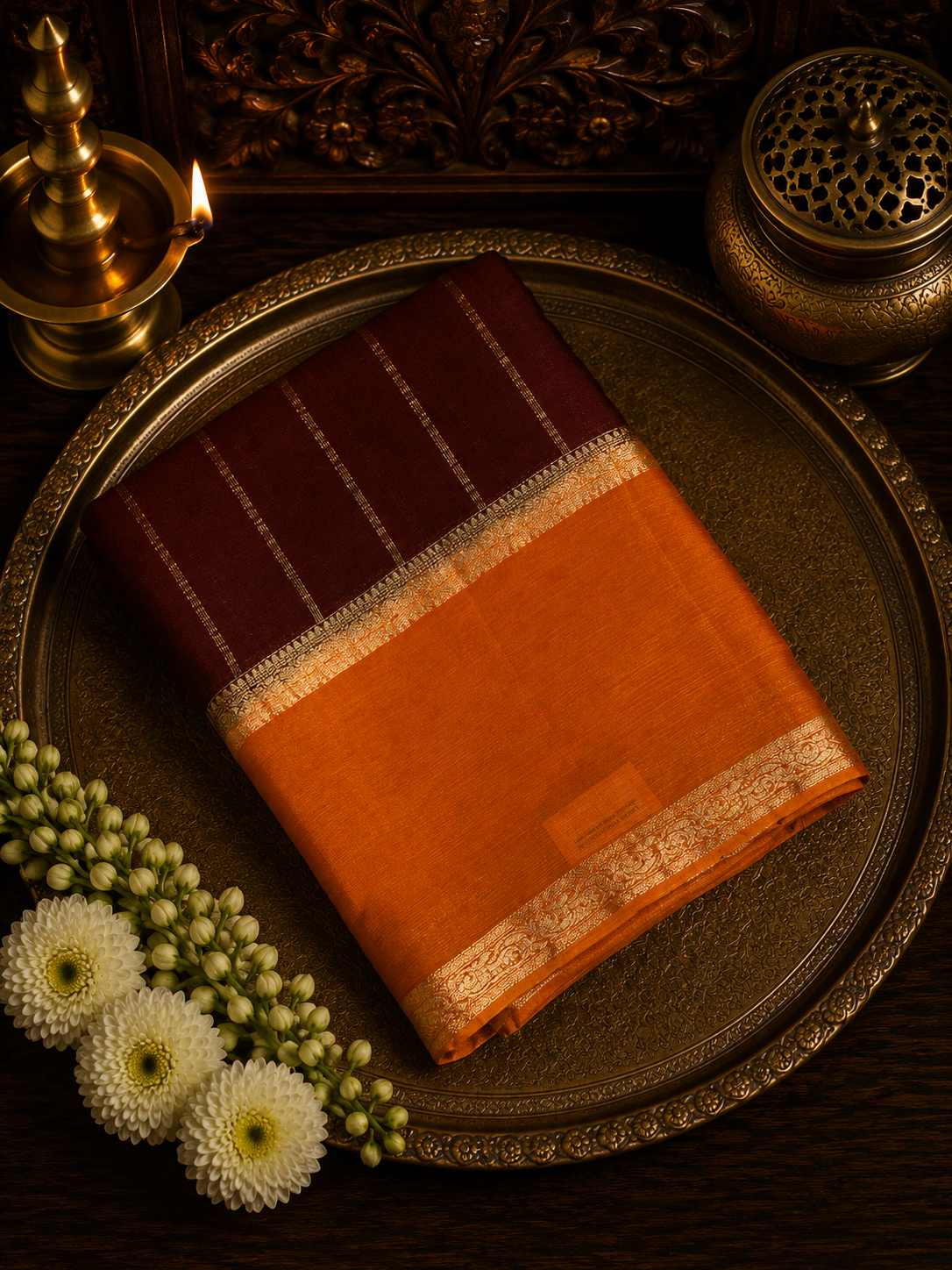 Premium Chinnon Saree