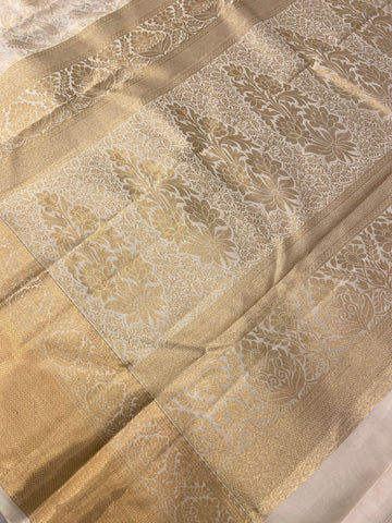 Pure Handloom Kanjeevaram Silk Mark Certified Saree