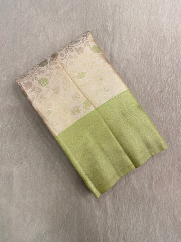 Bridal Semi Tissue Silk Saree