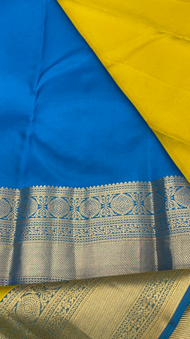 Half Mix Kanjeevaram Silk Saree