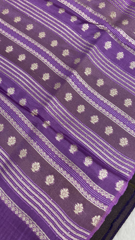 Pure Chinnon Saree💫