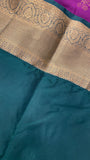 Half Mix Kanjeevaram Silk Saree