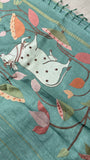 Pure Tassar Saree With Embroidery - 901997
