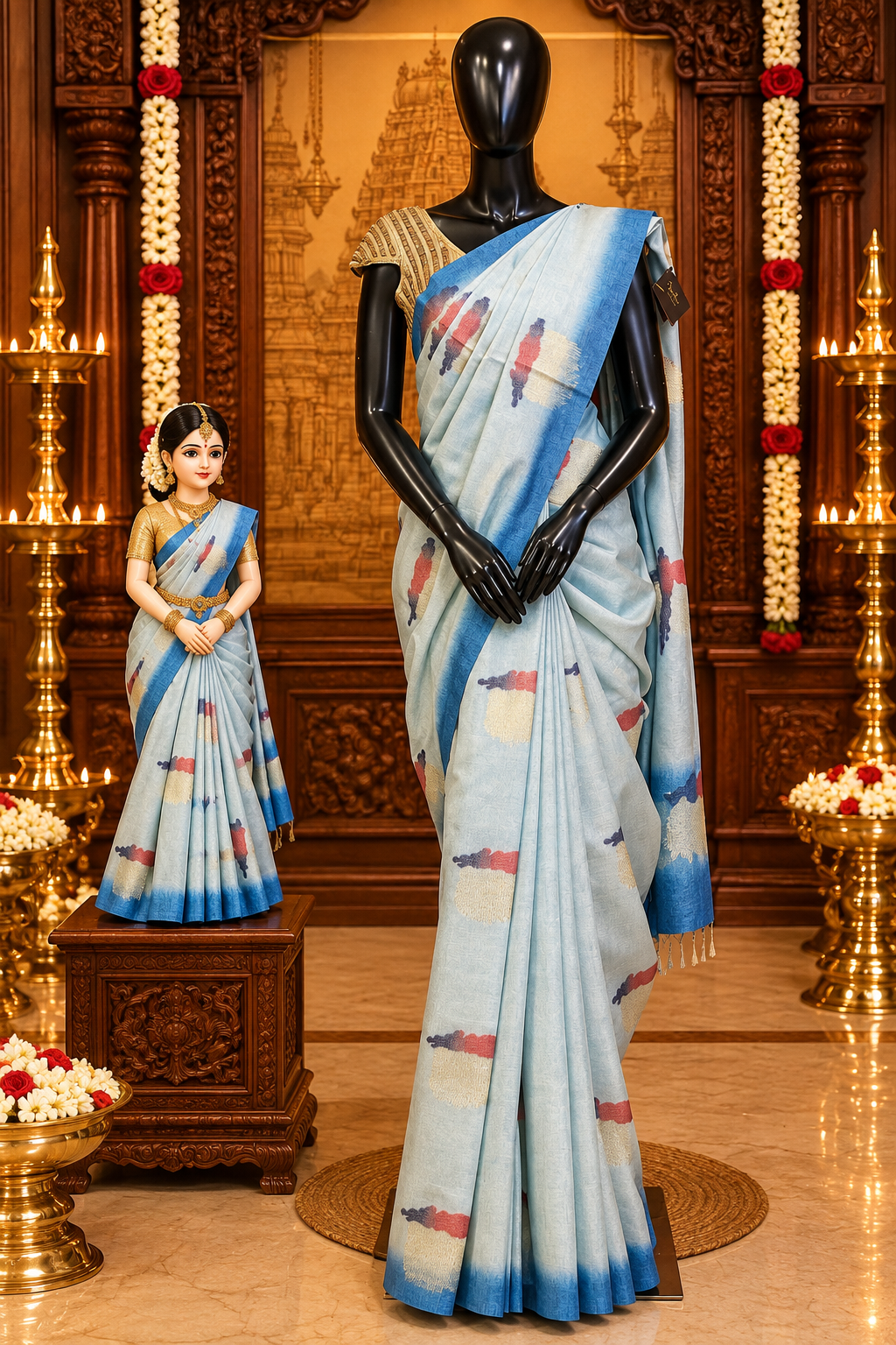 Premium Linen Saree - LINEN