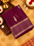 Pure Crepe Chinnon Saree - 902971