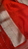 Pure Crepe Satin Silk Saree - 902219