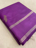 Premium Gajji Silk Saree(dark wine)-902262