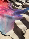 Premium Crepe Organza Saree