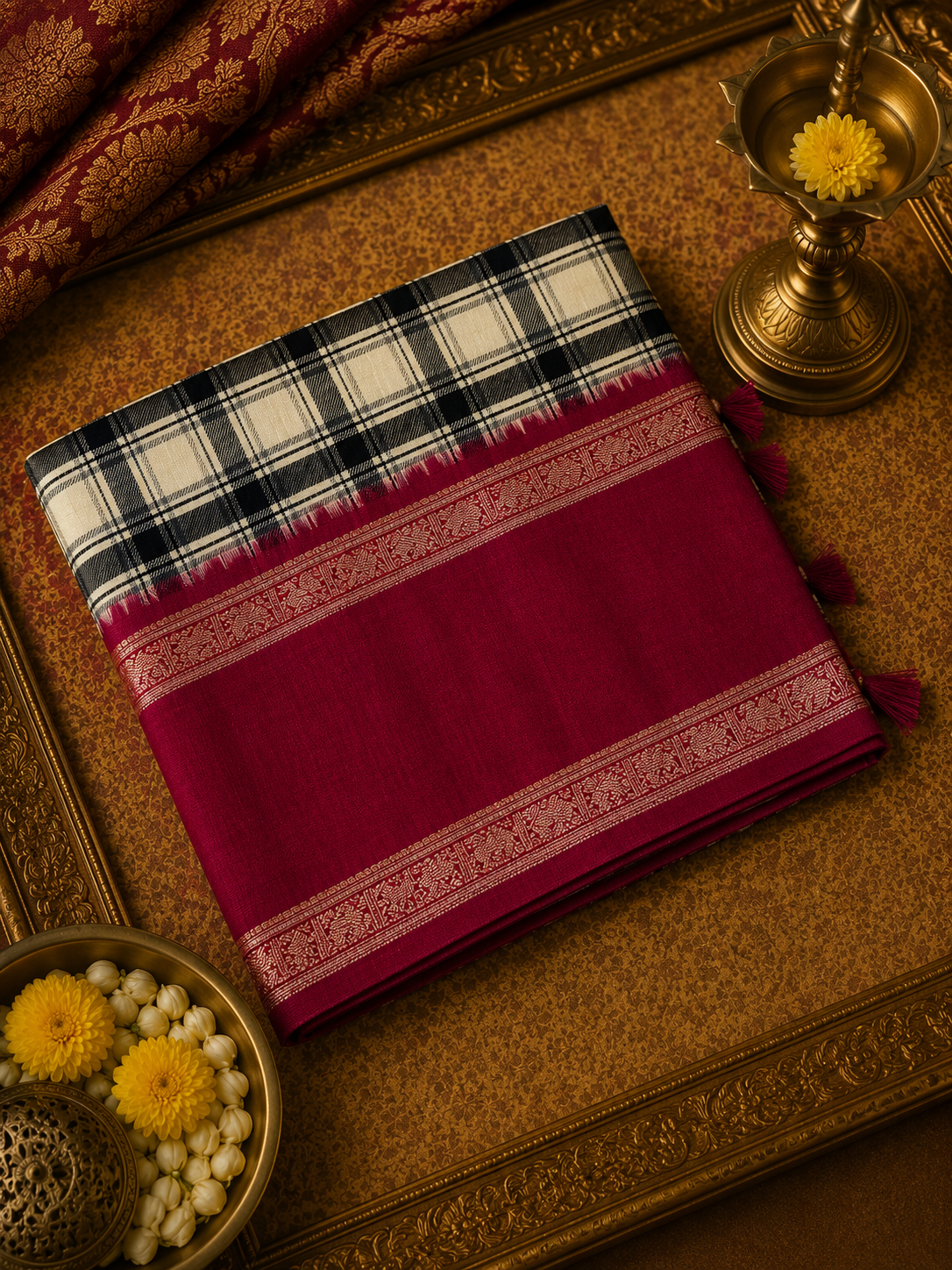 Premium Crepe Silk Saree💗