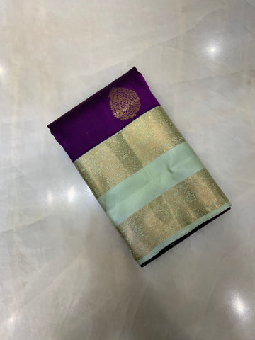 Pure Kanjeevaram silk mark certified saree