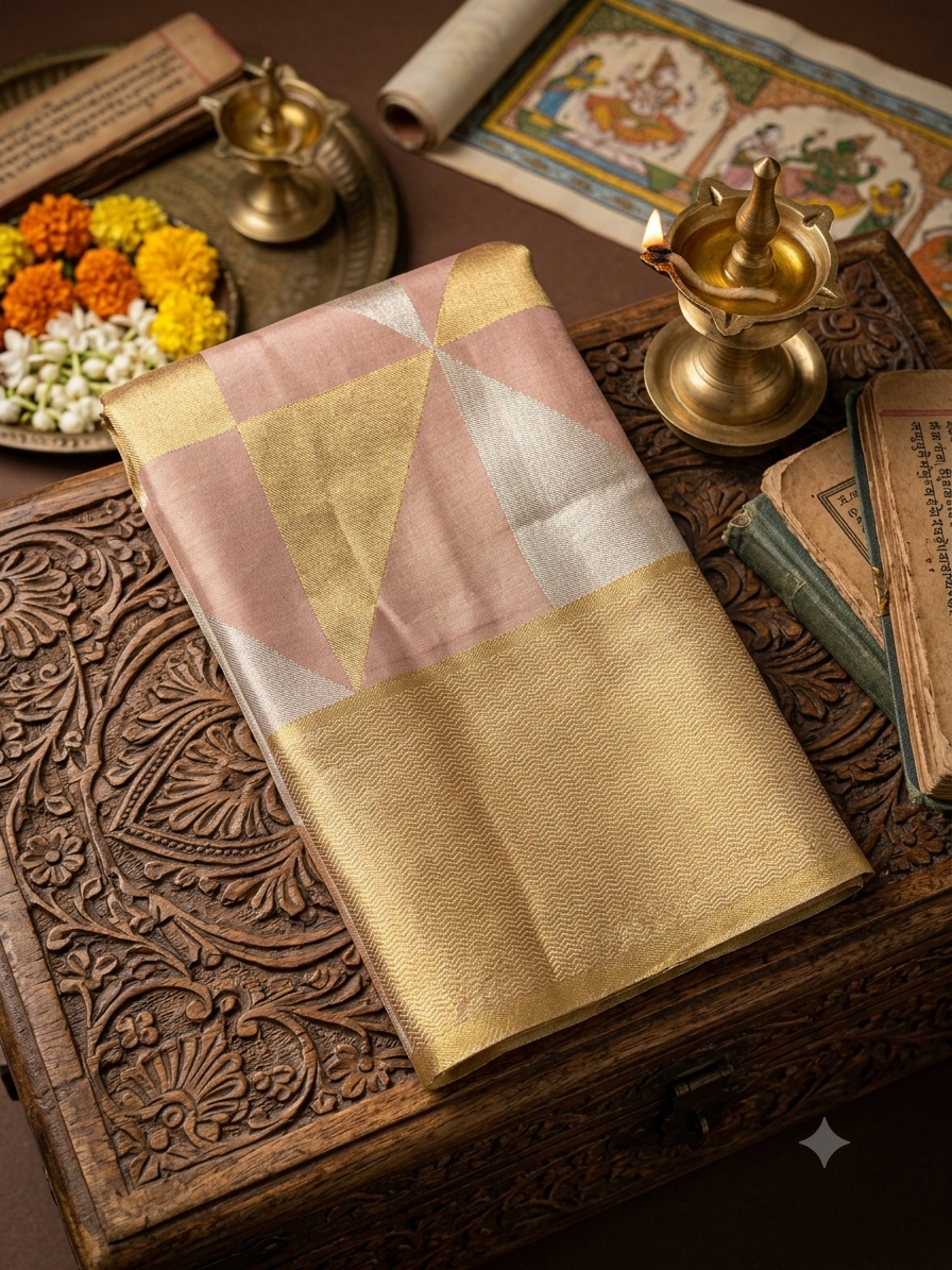 Premium Semi Bridal Tissue Silk Saree - DIAMOND10