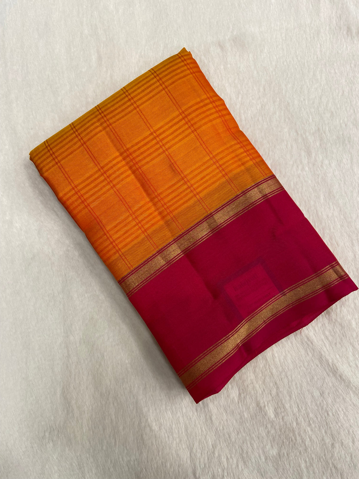 Pure mix Kanjeevaram soft silk saree