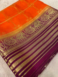Pure Mix Mysore Crepe Silk Saree-902623