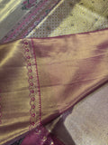 Pure Kanjeevaram Silk mark Certified Saree- PGLD