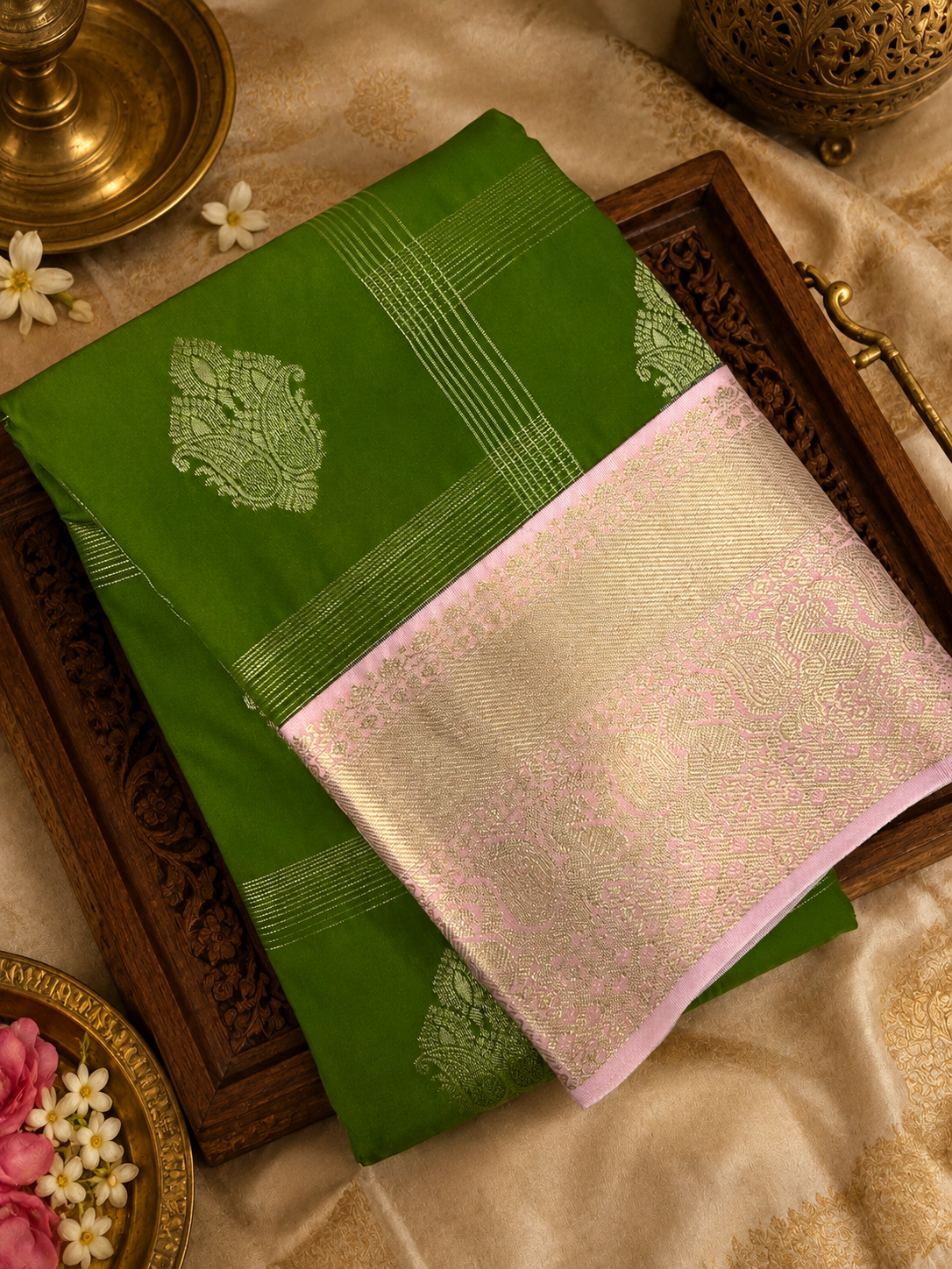 Premium Semi Kanchipuram Silk Saree
