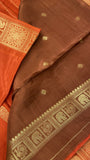 Pure Crepe Chinnon Saree - 902558