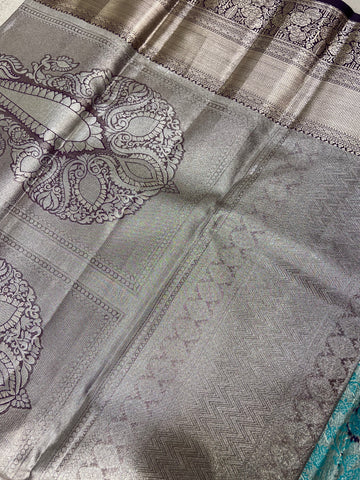 Bridal Semi Tissue Silk Saree