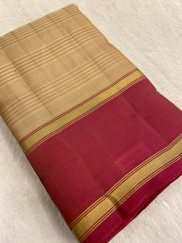 Pure mix Kanjeevaram soft silk saree