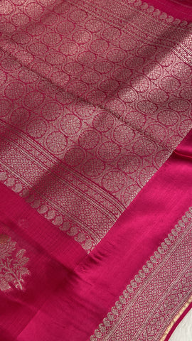 Pure Soft Manipuri Kota With Satin Border Saree