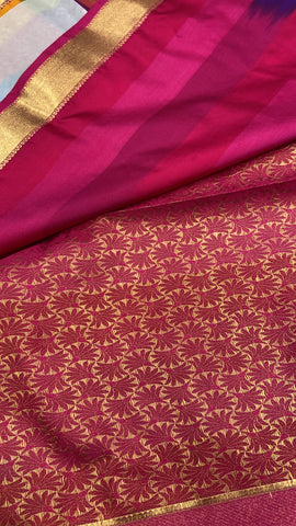 Premium mini Kanchi silk saree💙