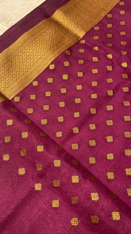 Crepe Viscose Silk Saree